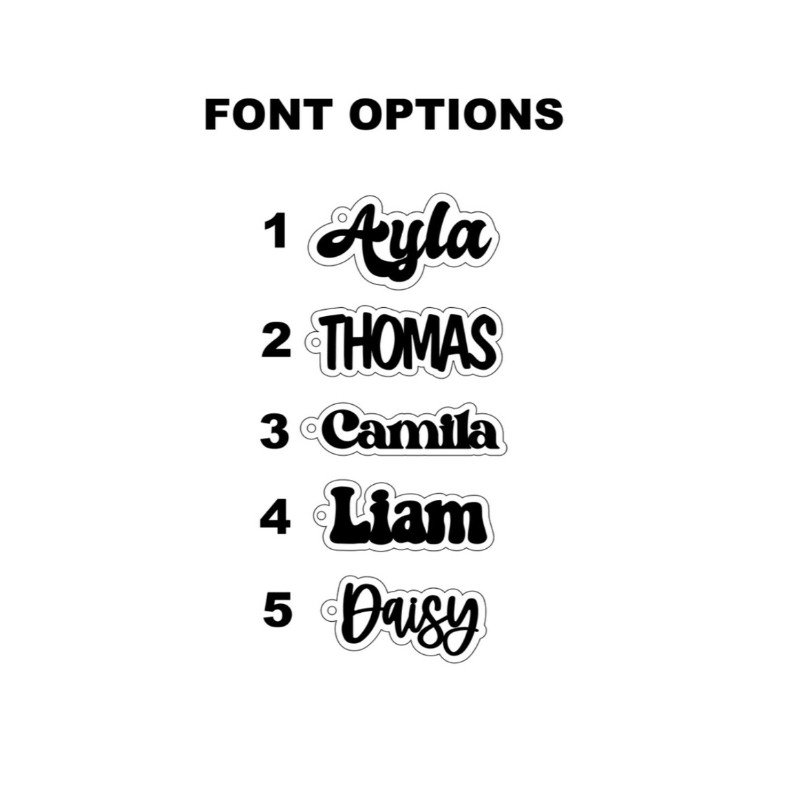 Backpack Name Tag Acrylic Keychain Retro Name Keychain Etsy