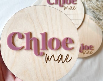 Birth Announcement Sign | Personalized | Stats Sign | Nursery | Baby Announcement Sign | Newborn Stats | Engraved Baby Sign | Baby Name Sign