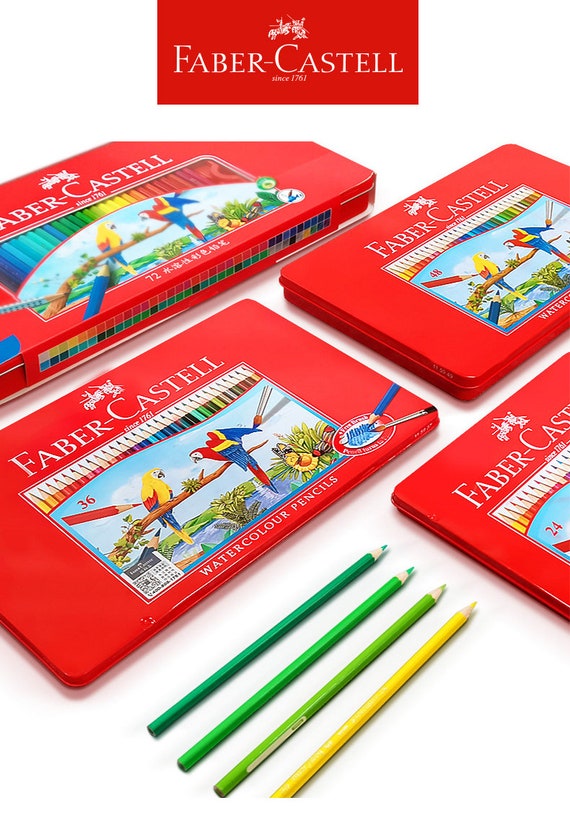 Faber Castell Watercolour Pencils, Water-soluble Colours for