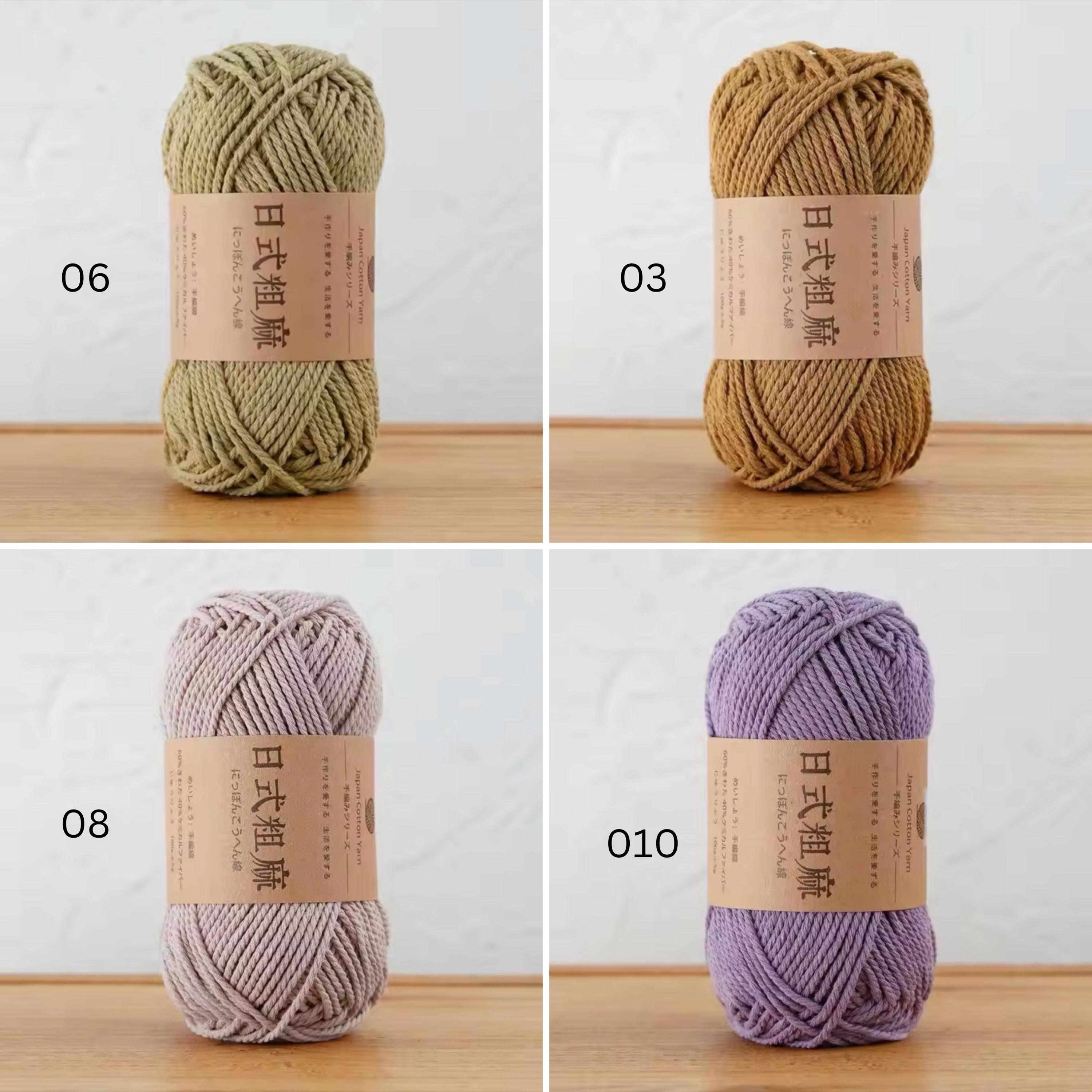 100g Japanese Coarse Linen Yarn, High-tenacity Anti-pilling Thread for ...