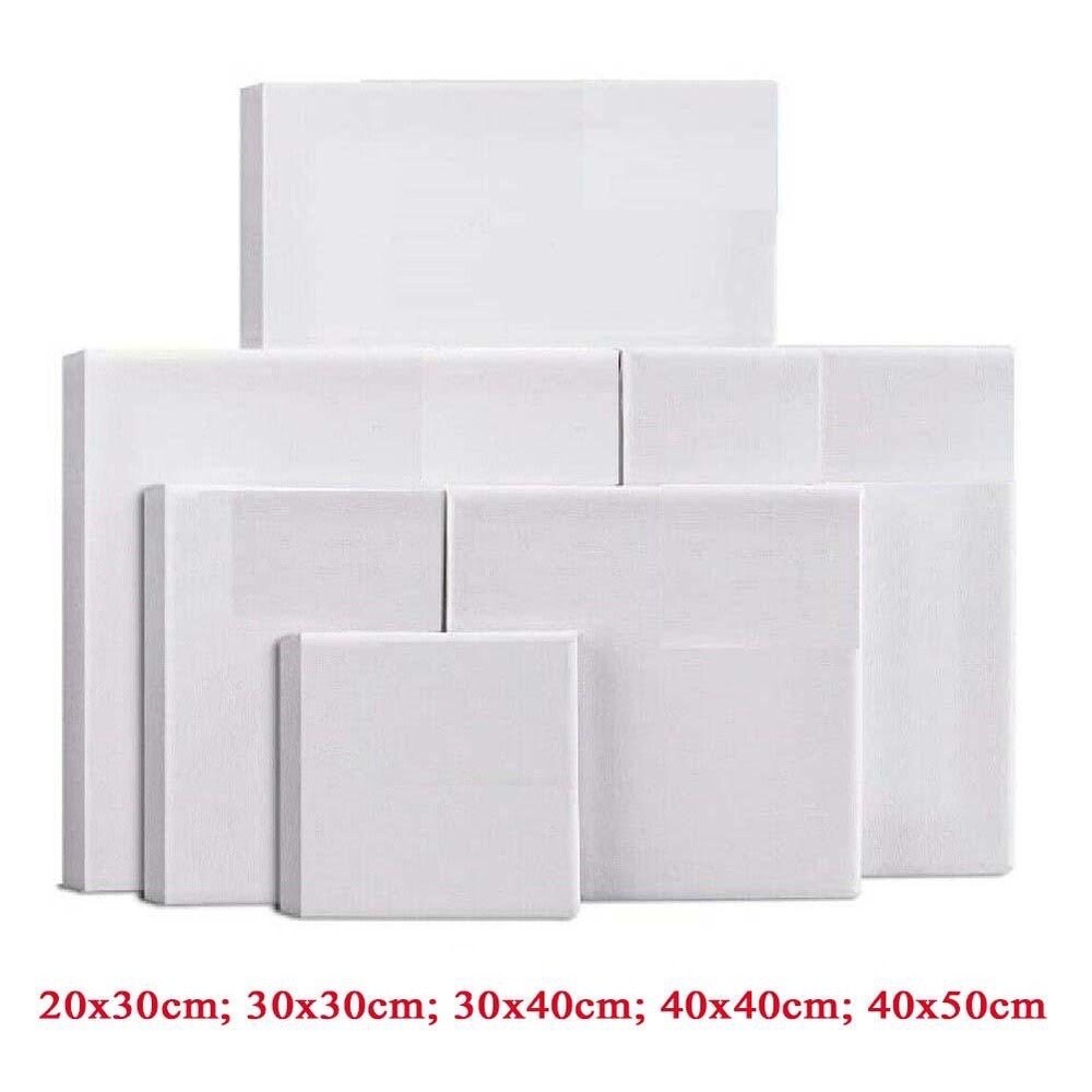 PATIKIL Tavole Tela Per Pittura 2,8×2,8 Cm – 12 Pezzi In Cotone E Legno – Primerizzate Con Gesso – Per Acrilico, Olio, Tempera