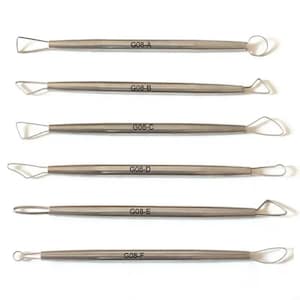 Polymer Clay Tools, Pottery Ceramic Sculpting Tools, Clay Sculpting Tools, Soft Pottery Sculpting Tools, Ribbon Tool, Multiple Sizes.