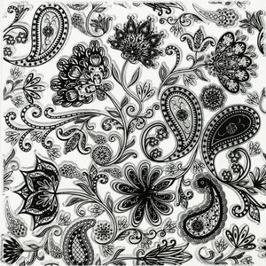 Mandala Paisley Flower Texture Mat Polymer Clay Stamp Sheet Designer DIY Jewelry Ceramic Pottery Tools Emboss Impression Plate
