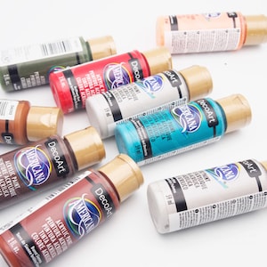 Acrylic Paint free shipping,DecoArt Americana Acrylic Paint, Mandala Art, Canvas Art, Water-Based Acrylic Paint.