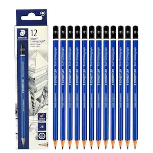 Staedtler Mars Lumograph Pencil, Art Drawing Pencil,Sketching Pencils, Writing Pencil,Drawing Pencil Set, sketching pencils for beginners.