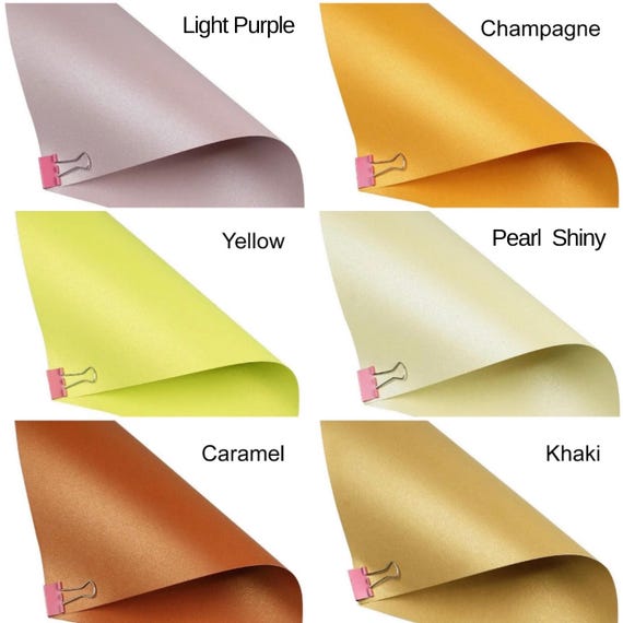 Papier Nacré A4 Syntego – 120 G/m², Double Face – Couleur Mellow Gold Shimmer – Pour Imprimantes Jet D'encre Et Laser – Lot De 10 Feuilles