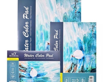 100% Cotton Acid Free Watercolor Paper Pad