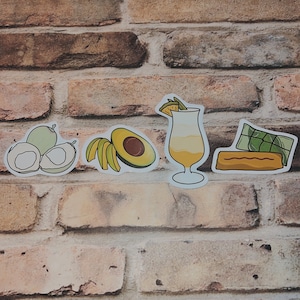 Sabor Boricua 2 - Pack Of 4 Stickers
