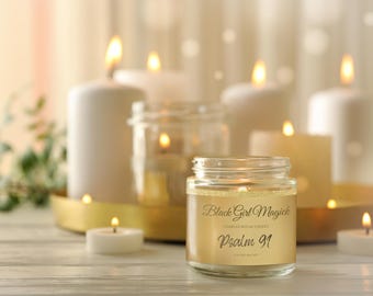 Psalm 91 Ritual Candle