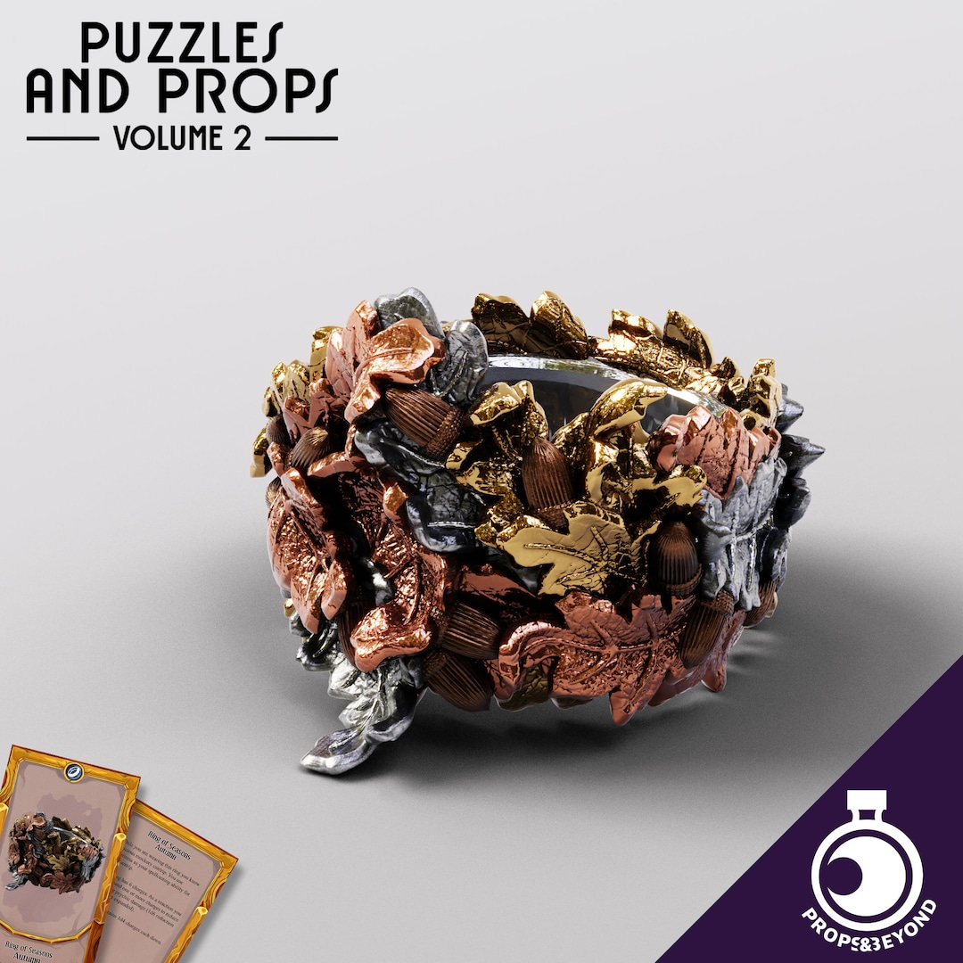 Ring of Seasons Autumn RPG Prop - Etsy