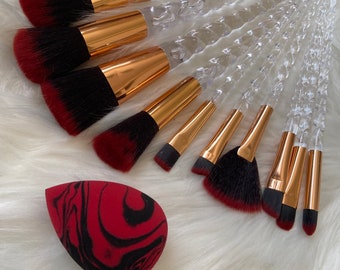 Acrylic Make up brush set