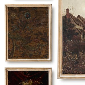 Dark Moody Autumn Gallery Wall Art Set - PRINTABLE DIGITAL DOWNLOAD ...