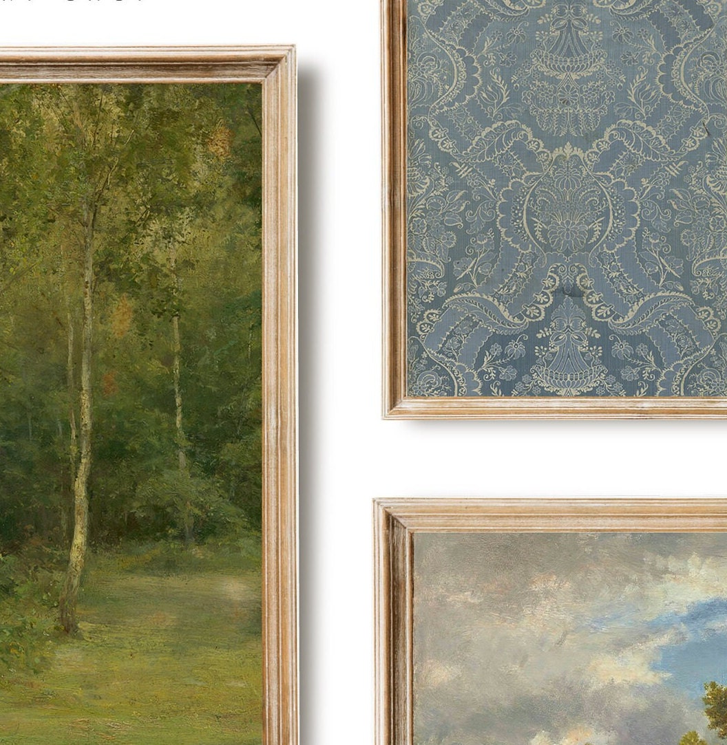 Vintage Spring Gallery Wall Art Set 3 -- PRINTABLE DIGITAL DOWNLOAD ...
