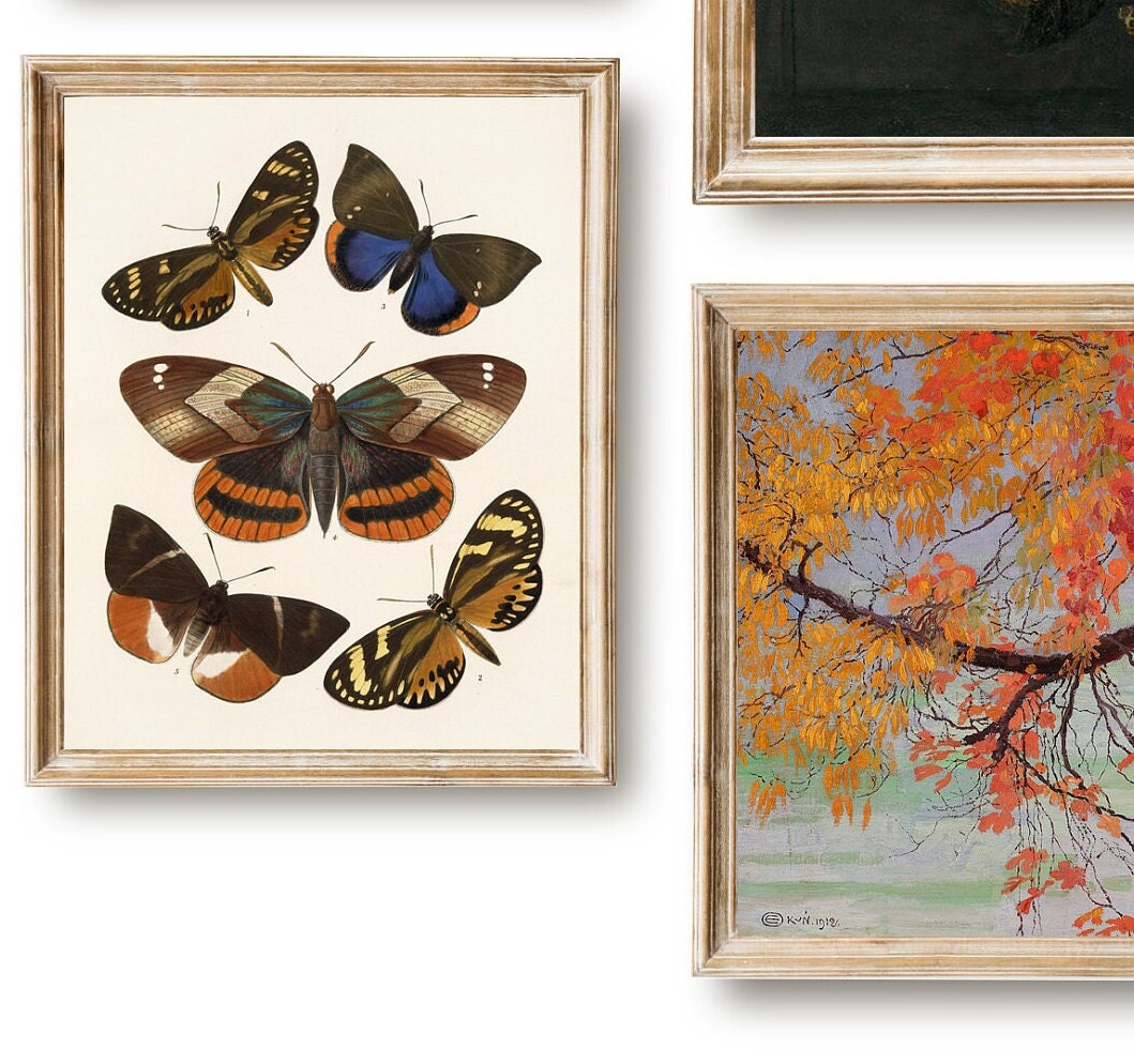 Autumn Gallery Wall Art Set - PRINTABLE DIGITAL DOWNLOAD - Fall ...