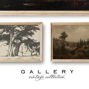 Dark Moody Autumn Gallery Wall Art Set - PRINTABLE DIGITAL DOWNLOAD ...