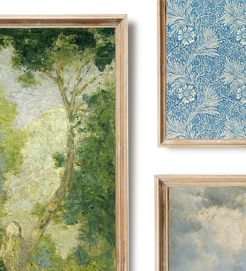 Vintage Spring Gallery Wall Art Set 2 PRINTABLE DIGITAL Etsy