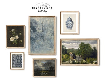 Vintage Spring Gallery Wall Art Set 2 PRINTABLE DIGITAL DOWNLOAD French ...