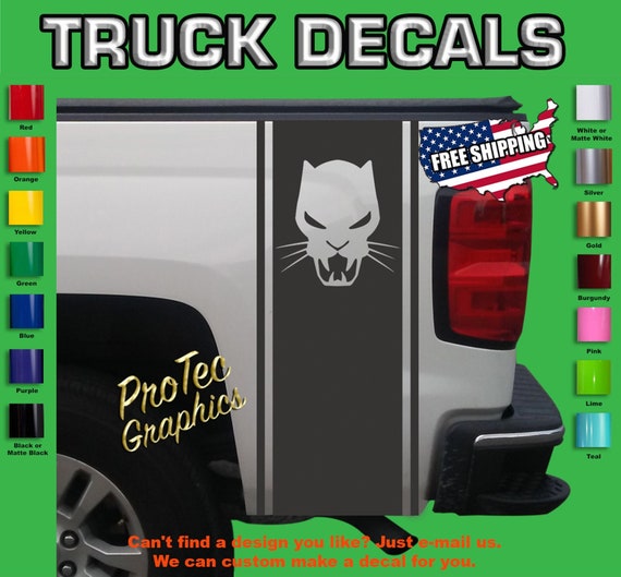 Ford F-150 Rear Bed FX4 off Road Decals Vnyl Truck Stcker Kt of 2