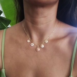 Hawaiian Puka Shell Necklace.  Puka Shells. PUKA seashell. Genuine Hawaii Seashells