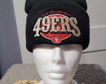 vintage 49ers beanie