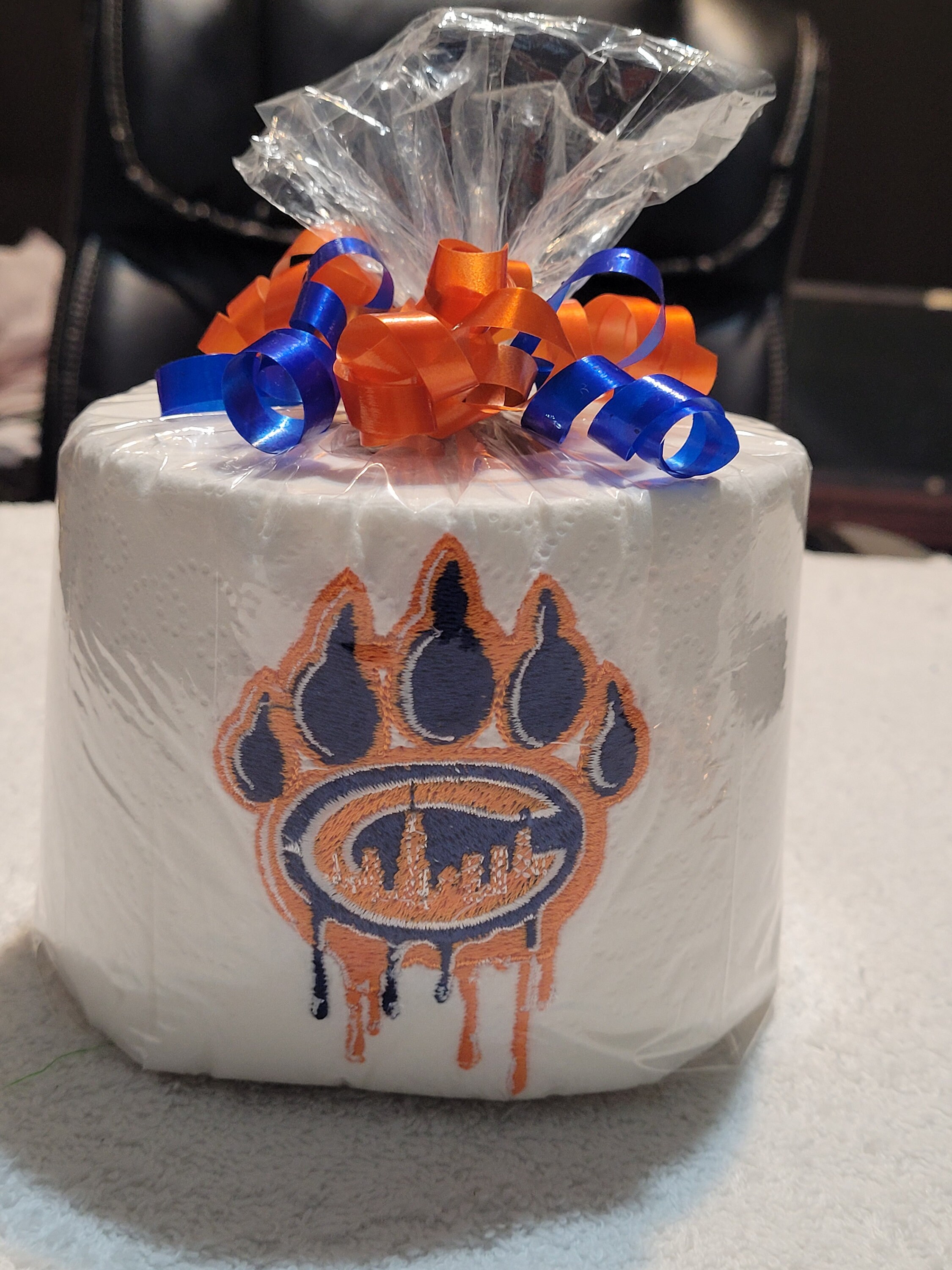 Chicago Bears Toilet Paper Drip Design Sports Football Etsy