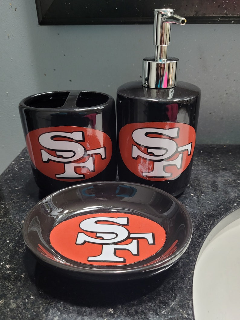 49ers Bathroom Accessories