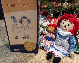 Dakin Anniversary 85th Birthday Raggedy Ann and Bear - Etsy