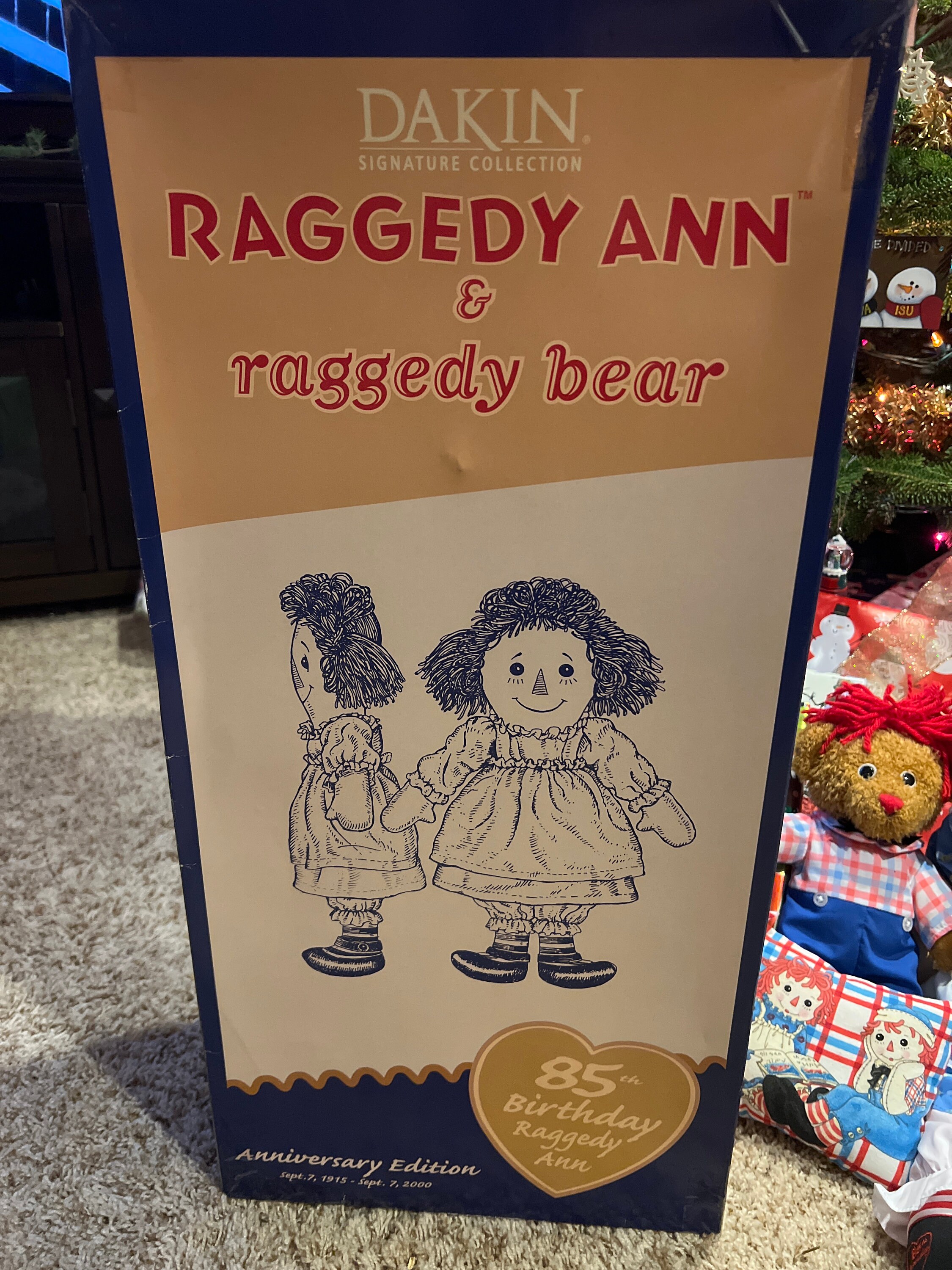 DAKIN製RAGGEDY ANN スペシャル6ドールコレクターズセット 貴重！ DAKIN製RAGGEDY ANN スペシャル6ドールコレクターズセット 貴重