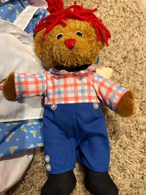 Dakin Anniversary 85th Birthday Raggedy Ann and Bear - Etsy