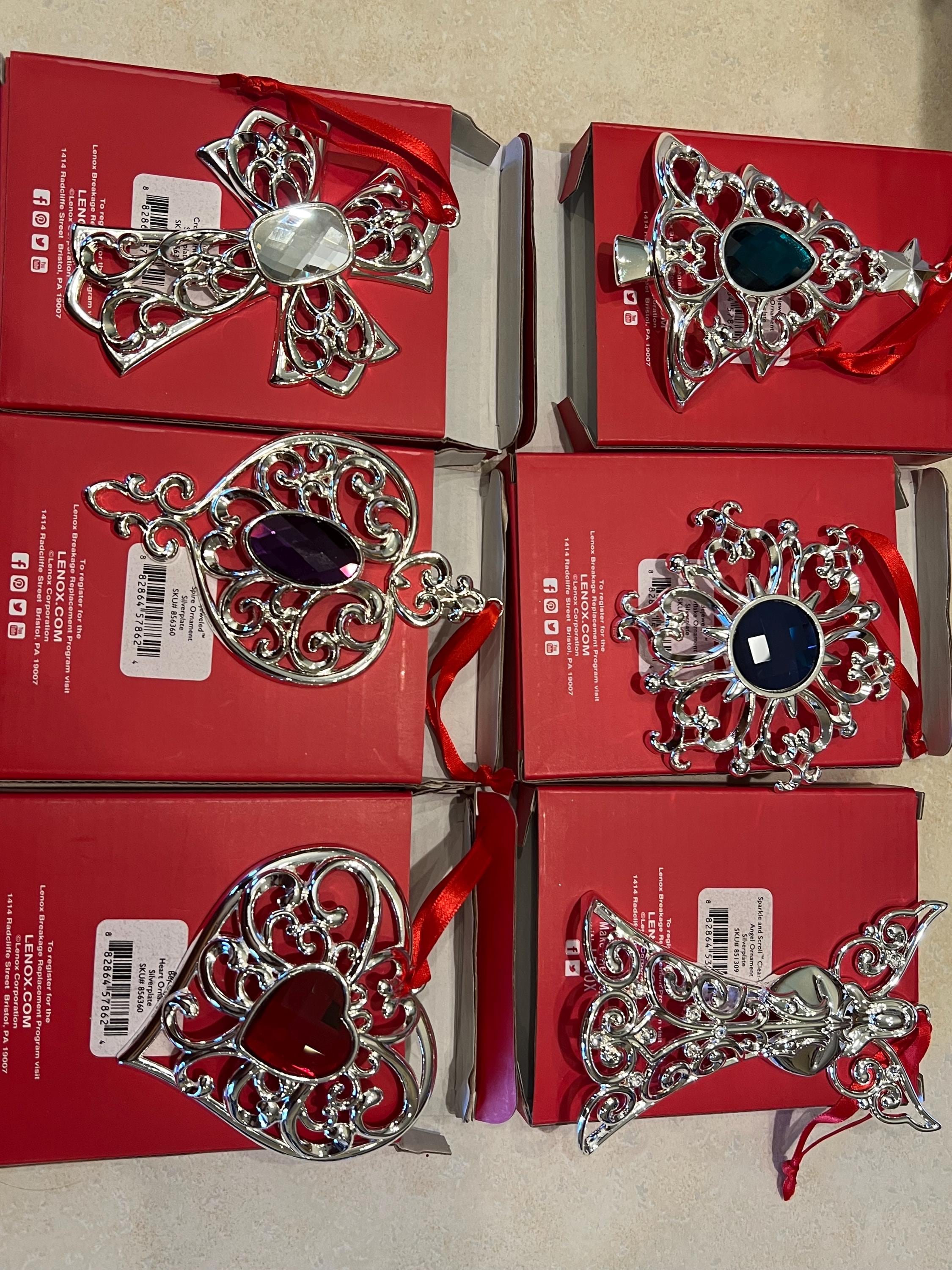 LENOX　レノックス　1999年　クリスマスプレートメキシコ　限定生産　希少 LENOX HOLIDAY レノックス クリスマス マグ プレート 6セット