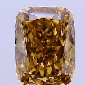RARE Cushion Cut 10.01 Carat Fancy Vivid Yellow IGI Certified VS1 Loose Lab Grown Diamond