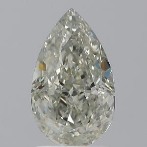 Natural GIA 1.72 Carat Pear Modified Brilliant Cut Carat Fancy Green VS1 Loose Diamond