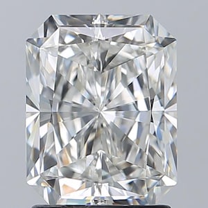 Natural GIA Radiant Modified Brilliant Cut 2.02 Carat F Colorless VS2 Loose Diamond