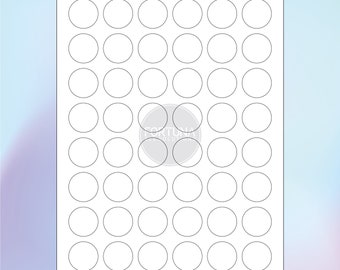 Circle Label Template SVG 22MM 24MM 25MM 26MM 28MM - Etsy Singapore