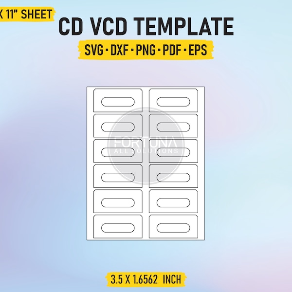 AudioKassette Tape Label Vorlage SVG Cut File Vektor Cricut Png Dxf Eps PDF