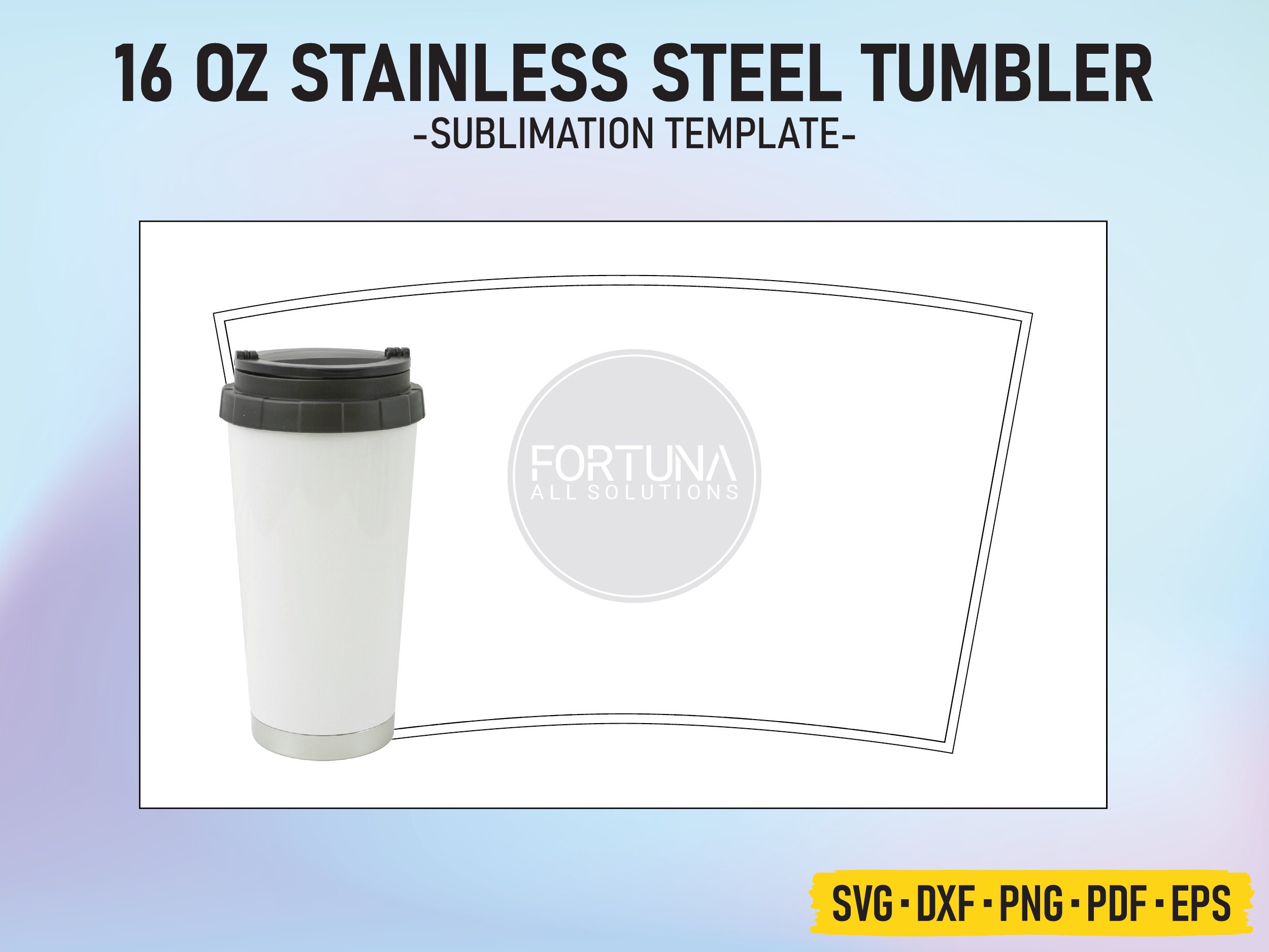 16 oz Insulated Tumbler – Blank Sublimation Mugs