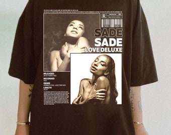 Sade 'love Deluxe' Album T-shirt: Unisex Cotton Tee - Etsy