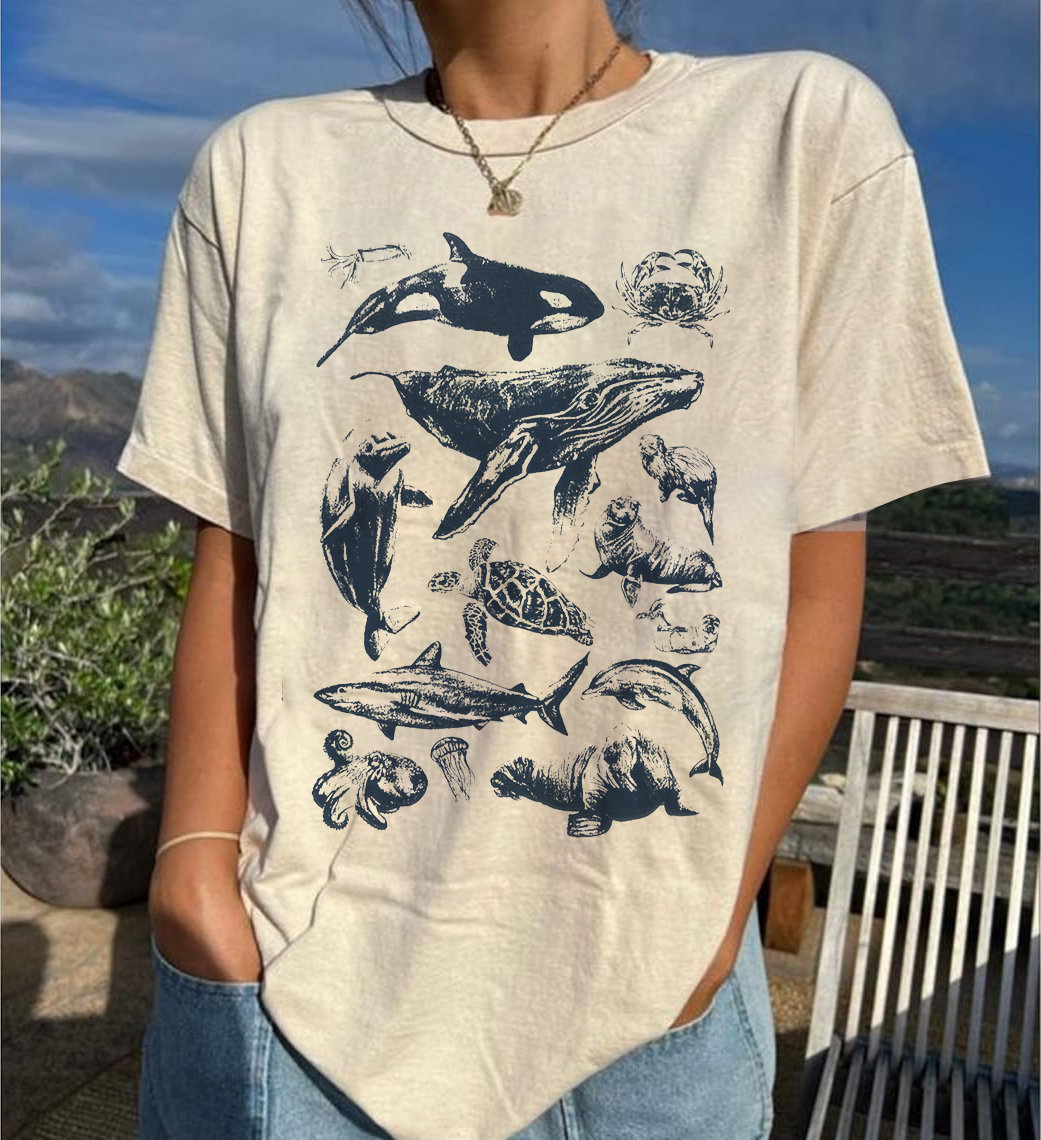 ウェア 90's ONEITA \"Preserve Marine Life\" Tee ウェア 90's ONEITA 