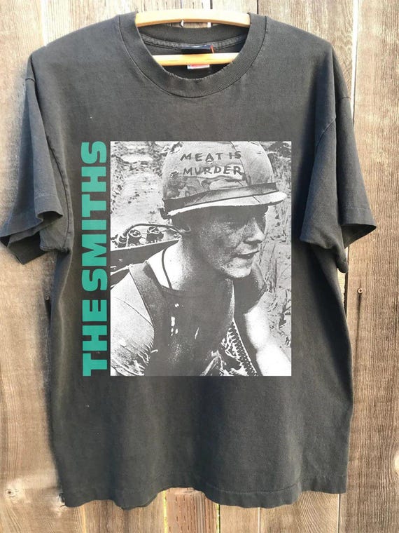 Vintage the Smiths 'meat is Murder' T-shirt - Etsy