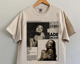 Sade 'Love Deluxe' Album T-Shirt: Unisex Cotton Tee