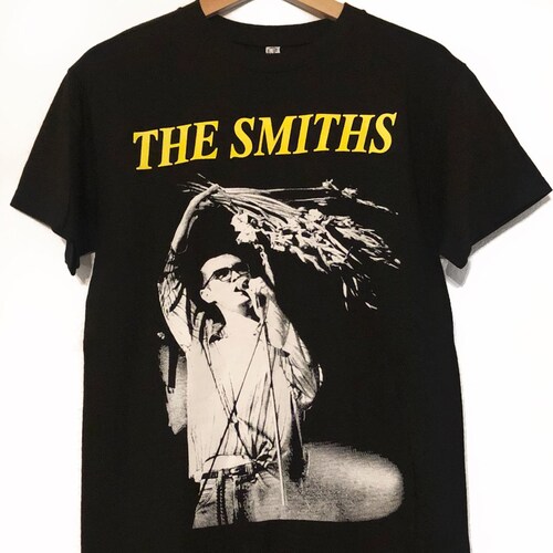 The SMITHS T-shirt Meat Is Murder Morrissey Adult Tee Men's White New