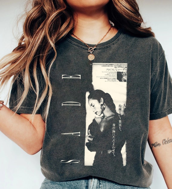 流行り の ブランド - 2024年おすすめのアイテム満載 Album Love Sade T-shirt, 90s Vintage Sade T Adu Sade Shirt, シャツ/ブラウス(長袖/七分)
