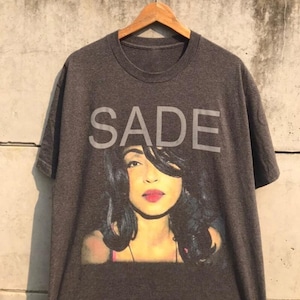 Sade T-Shirt ,Sade Vintage 90s T-Shirt, Sade shirt,Sade Shirt ,Sade Rap Hip Hop 90 Vintage Tshirt Gift for men women unisex tshirt