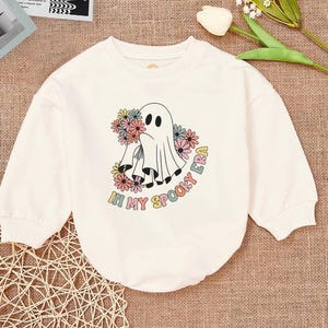 In My Spooky Era Romper, Halloween Baby Romper Sweatshirt, Baby Shower Gift, Baby Boo Outfits, Newborn for Baby, Spooky Vibes Gifts
