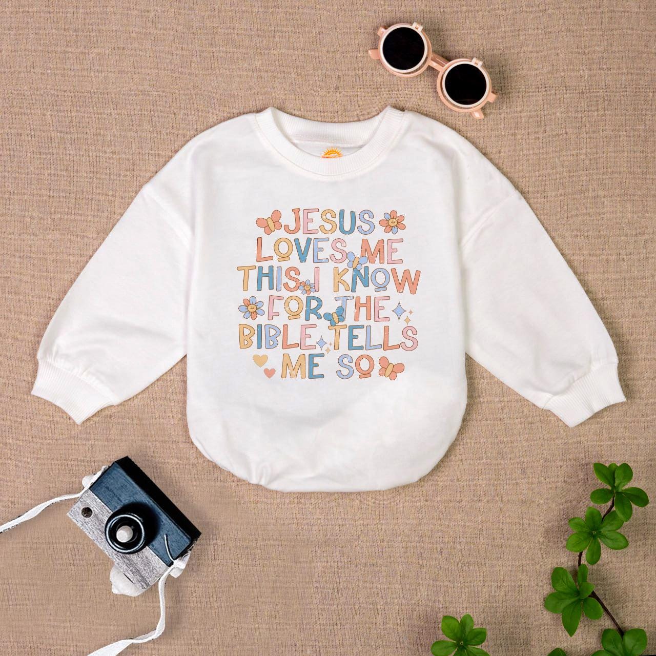 Jesus Loves Me This I Know For The Bible Sweatshirt Jesus Loves Me This I Know For The Bible Sweatshirt