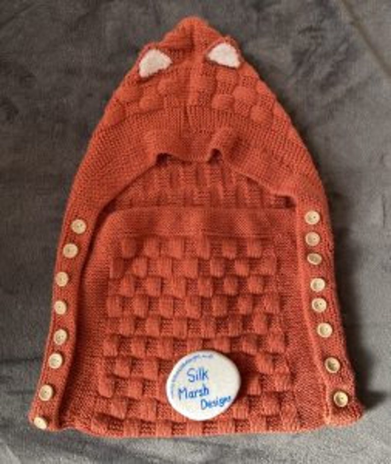 BREE Baby Hooded Sleep Sack PDF Knitting Pattern Etsy