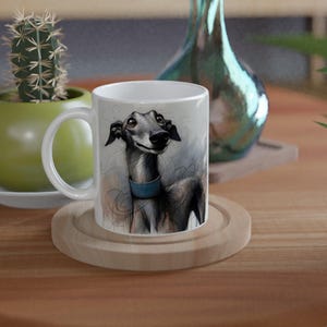 Greyhound Mug - 11oz Ceramic Cup for Greyhound Lovers - Dishwasher & Microwave Safe Gift image 4