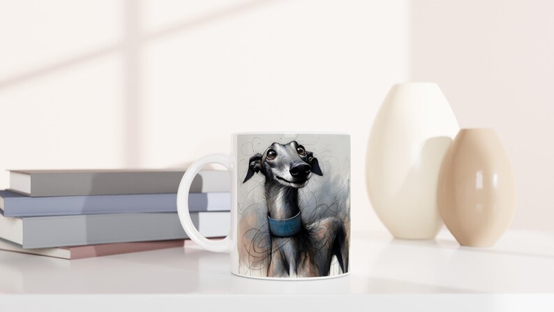 Greyhound Mug - 11oz Ceramic Cup for Greyhound Lovers - Dishwasher & Microwave Safe Gift image 6
