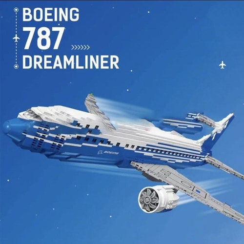 MOC Boeing 787 Airliner 1353 pcs Building shops Block Set 80009