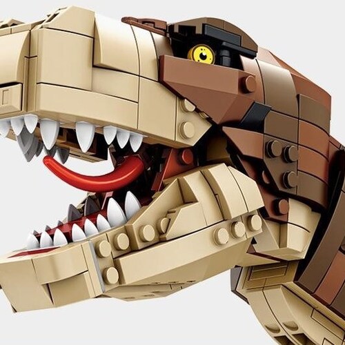 MOC hot Forest Tyrannosaurus Rex 1813 pcs Building Blocks